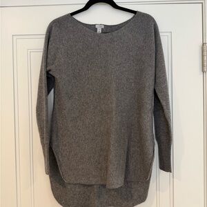 Gray Cashmere Women's Sweater